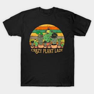 Florist Love Cactus Crazy Plant Lady Perfect T-Shirt